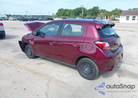 2024 Mitsubishi Mirage Es/Le from USA, damaged, VIN ML32AUHJ7RH005594